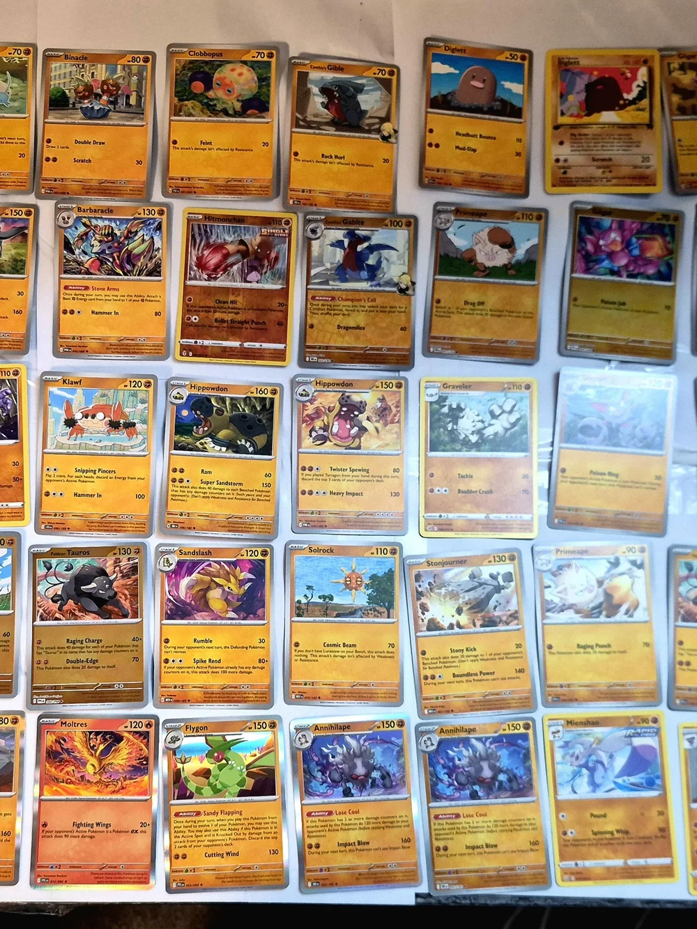 Pokemon Card Lot - 50+ Fighting Type Cards + Jumbo Ultra Rare